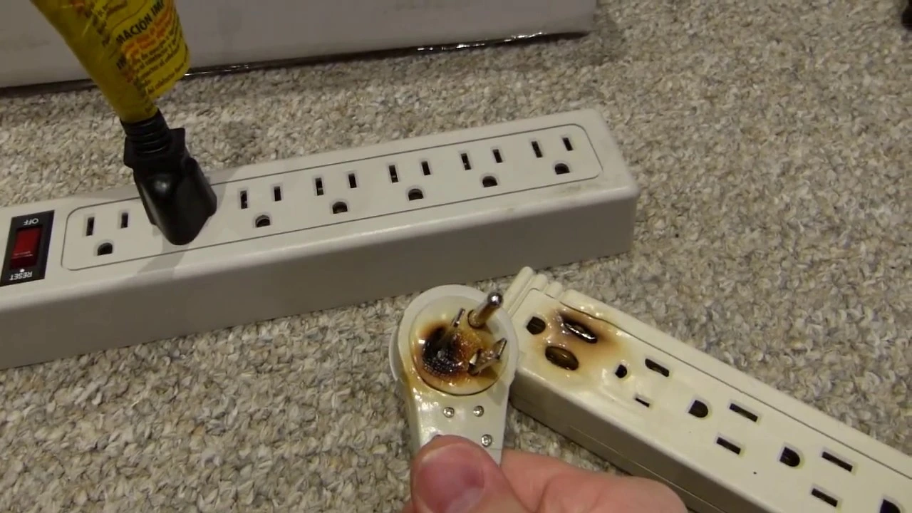 can you plug an extension cord into a power strip